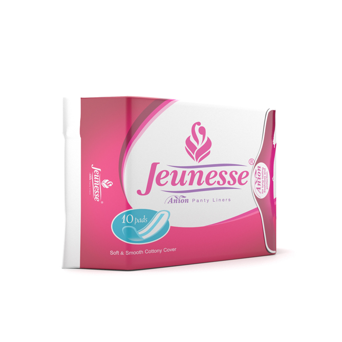 Jeunesse Soft and Smooth Cottony Cover Panty Liners 10’s