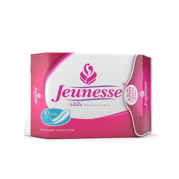 Jeunesse Soft and Smooth Cottony Cover Panty Liners 10’s