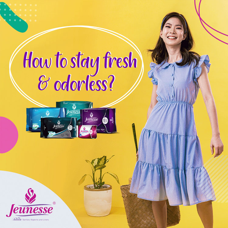 how to stay fresh and odorless