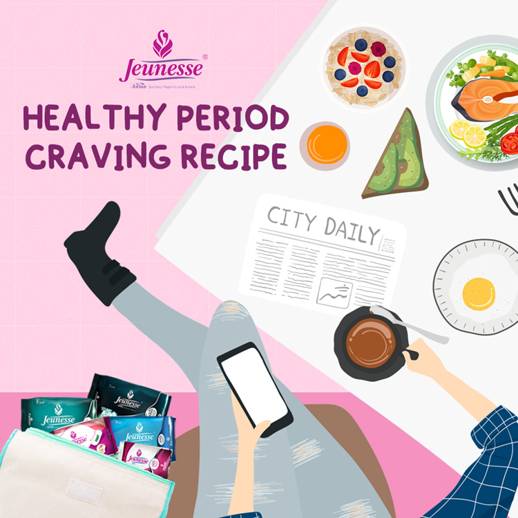 Healthy Period Craving Recipe | Jeunesse Anion Sanitary Pads & Liners